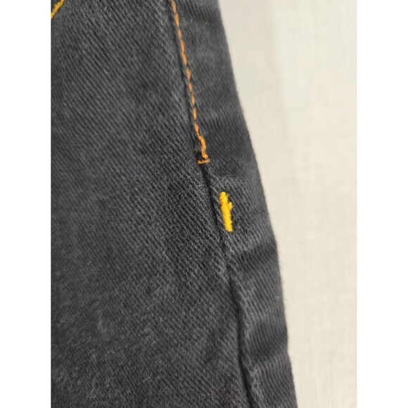 Y2K Southpole Women's Low Rise Bootcut Black Jeans Embroidered Size 9 - Picture 9 of 9